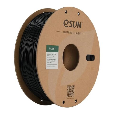 Пластик для 3D-печати eSUN PLA Super Tough, 1,75 мм, 1 кг, чёрный, PLA-ST175B1Y1