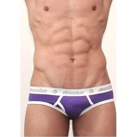 Мужские трусы брифы фиолетовый Aussiebum Undies Classic AB00101