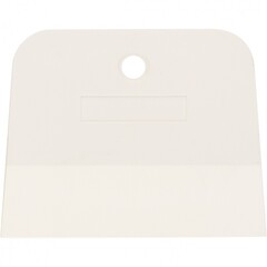 Шпатель, белая резина, 100 мм Россия Сибртех