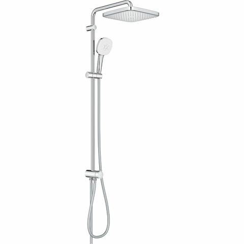 GROHE 26694001 Tempesta System 250 Cube душевая система наружного монтажа с переключателем, хром (замена арт. 26694000)