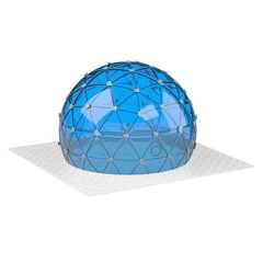 Шар скалодром (диам. 3 м), выс. 2,1 м