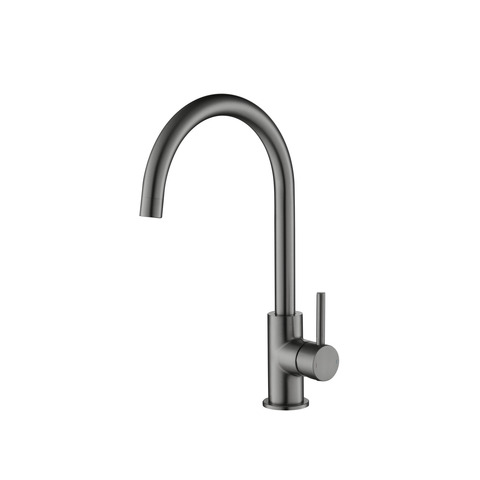 Aquatek AQ1382BGM AQ1382BGM ЕВРОПА смеситель для кухни, шлиф. черный хром