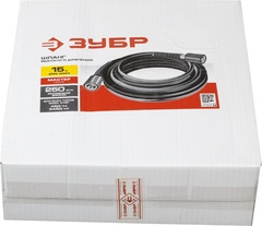 ЗУБР для пистолета 375, 250 Атм, 15 м, шланг высокого давления, Профессионал (70411-375-15)
