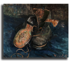 Репродукция "Ван Гог - Пара обуви (Башмаки)"