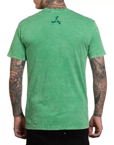 Affliction | Футболка мужская DISTILLED PISTOLS Tee A27835 сзади