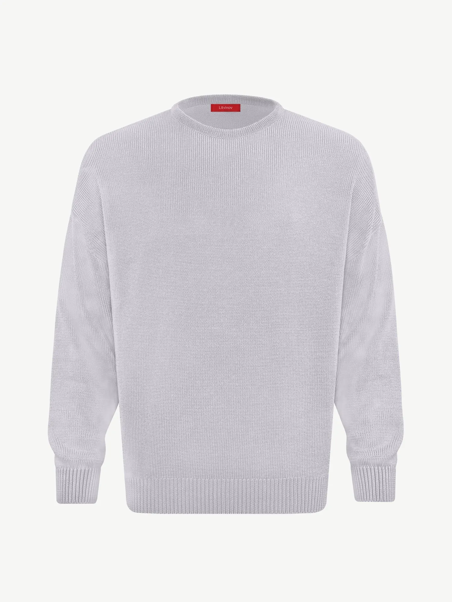 Джемпер оверсайз из экохлопка