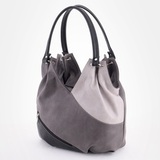 Сумка Саломея 101 мульти итальянский серо-черный