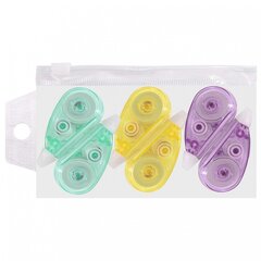 
          Набор корректирующих лент Alingar 5 мм х 4 м, 6 шт, ассорти, колпачок, zip-пакет с европодвесом