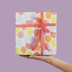 Упаковочная бумага, Любимые шарики, 80 г, 0,7*1 м, 5 листов