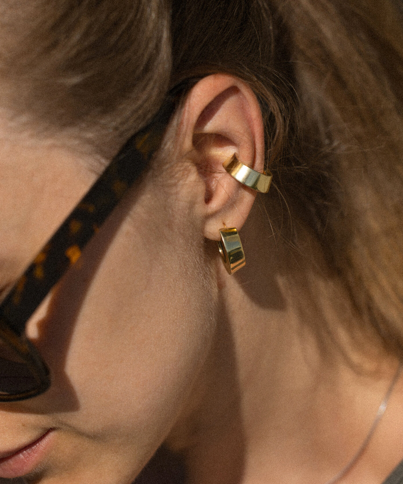 Серьги SIZE gold