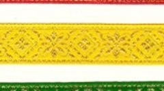 Тесьма жаккард с метанитом, ш. 2,3 см