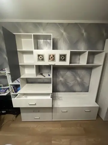 Стенка Белла ясень белый