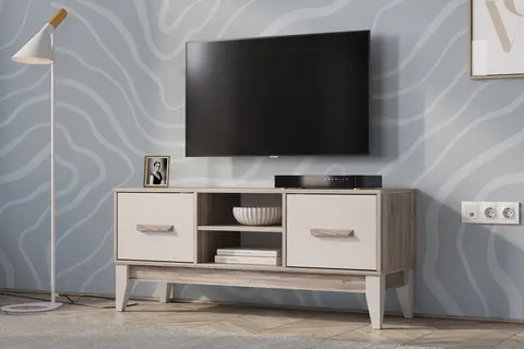 ТВ-тумба Скандика ТБ-08 дуб смоки / кашемир