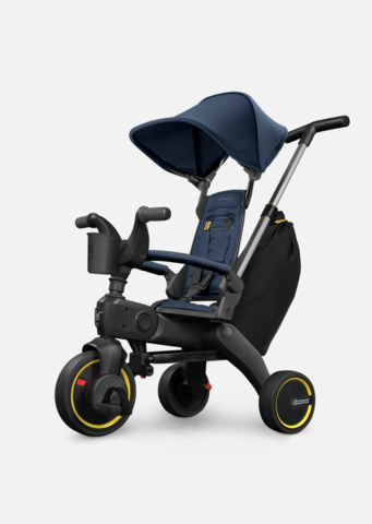 Doona Складной трехколесный велосипед Liki Trike S3, Blush Pink