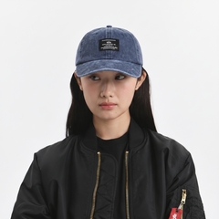 Бейсболка Alpha Industries Battlewash Cap Rep. Blue (Синяя)