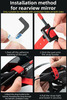 Картинка зеркало Rockbros 26210006 red - 8
