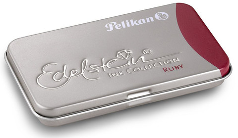 Картриджи - Pelikan, рубиновые 6 шт.