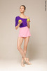 One-of-a-kind Wrap chiffon skirt | pink