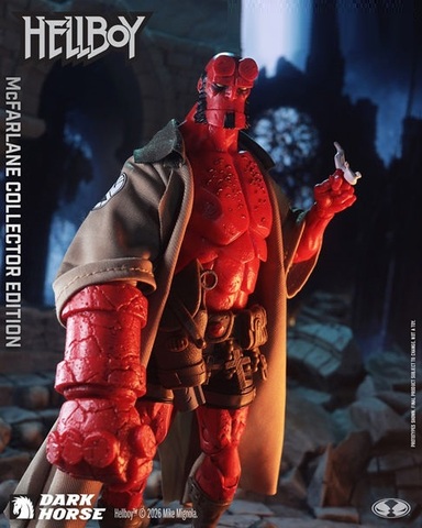 Фигурка Хэллбой из комикса McFarlane Collector Edition #60