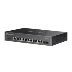 TP-Link ER7412-M2, VPN-маршрутизатор Omada с мультигигабитными портами, 2 порта RJ45 WAN/LAN 2,5 Гбит/с, 2 порта SFP WAN/LAN, 8 гигабитных портов RJ45 WAN/LAN, 1 порт USB 3.0 — фото 3
