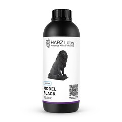 Фотополимерная смола HARZ Labs Model Resin, чёрная, 1 кг