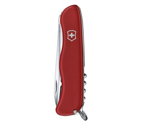 Нож складной Victorinox Cheese, 111 mm, 6 функций, Red (0.8303.W)