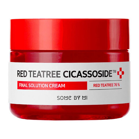 Some By Mi Red Tea Tree Cicassoside Final Solution Cream - Крем с красным чайным деревом
