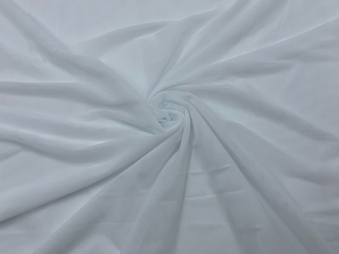 Сетка эластичная белая (цв.001) Lauma, тонкая