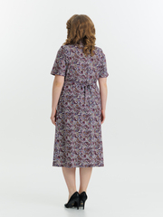 4536 Халат на пуговицах