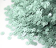 Пайетки плоские 4 мм. Verde acqua (706W)