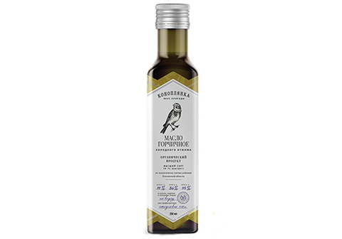 Масло горчичное "Коноплянка", 250мл