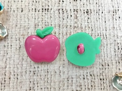 Пуговицы "Яблоко", р 2х2,3 см