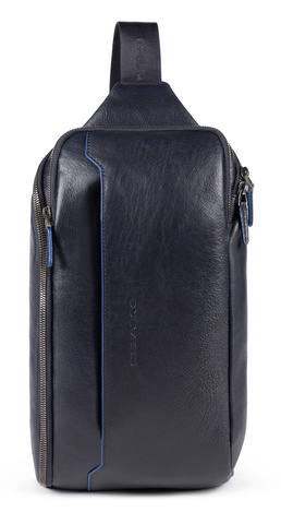 Рюкзак унисекс Piquadro B2S, синий, кожа натуральная (CA5107B2S/BLU)