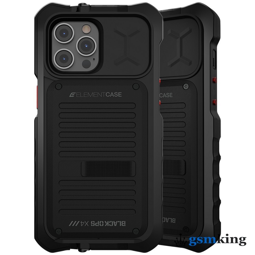 Чехол Element Case Black Ops X4 for Apple iPhone 13 Pro Max Black (Чёрный)  - цена 0.0 ₽.