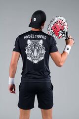 Футболка теннисная Hydrogen Padel Tigers Tech Tee Man - black