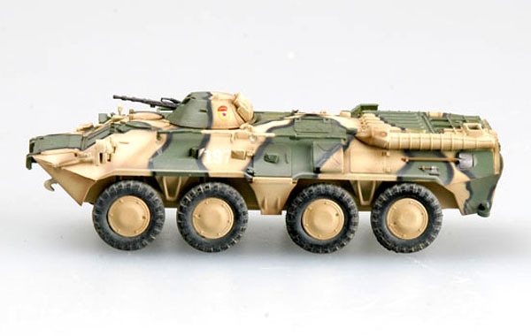Модель Бронетранспортёр Советский БТР-80 масштаб 1:72