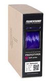 Пластик для 3Д принтера Filamentarno! Prototyper T-Soft прозрачный. Цвет фиолетовый, 1.75 мм, 750 грамм