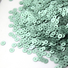 Пайетки плоские 4 мм. Verde acqua (706W)
