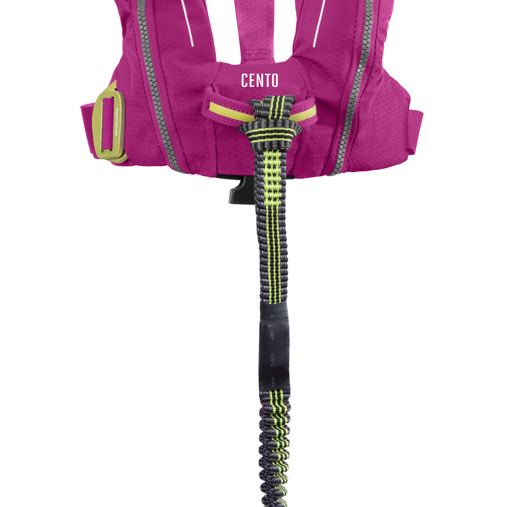 Deckvest Cento junior lnflatable lifejacket with harness