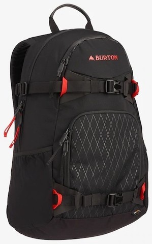 Картинка рюкзак для сноуборда Burton riders pack 2.0 25l Black Cordura - 1