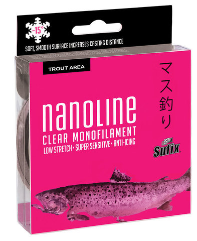 Леска монофильная SUFIX Nanoline Trout