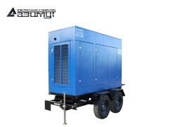 Дизельный генератор Азимут ЭД-120-Т400-1РКМ16 Kofo на шасси в кожухе