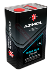 AZMOL Ultra Plus 0W40 SN/CF 4л. синт. (4)