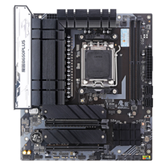 Материнская плата HUANANZHI B650PLUS-B, SocketAM5, mATX, Retail, 2xDDR5, PCIe4.0, 2xM.2, 2.5GLAN, M.2 WiFi, 6xUSB2, 5xUSB3, USB-C, 2xHDMI, DP (HNZ-B650PLUS-B)