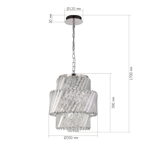 Светильник подвесной ST Luce Ritz SL6138.303.04