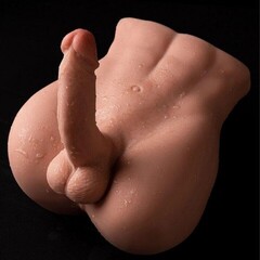 Реалистичный мужской торс с фаллосом Stallion