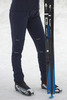 Детский утеплённый лыжный костюм Nordski Motion BlueBerry-Pink - брюки самосбросы с лямками