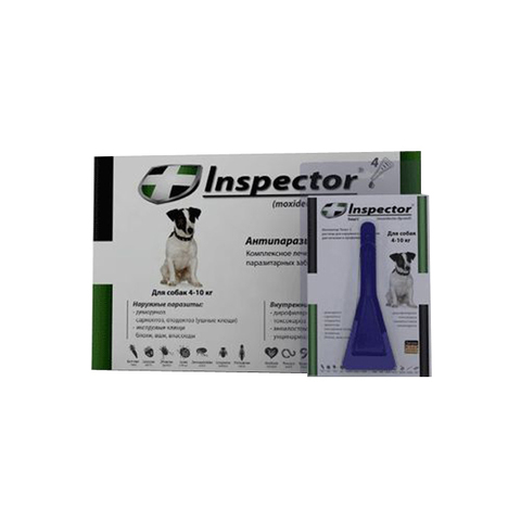 Inspector Total C капли для собак 4-10кг