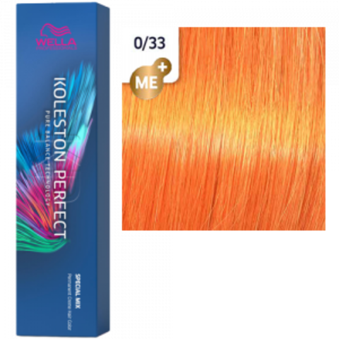 WELLA KOLESTON PERFECT 0/33 Золотистый интенсивный 60 мл