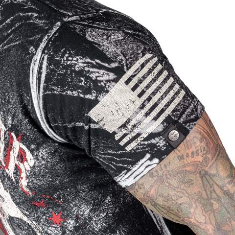 Wornstar | Футболка мужская DEATH MECHANIC TEE W015 левый рукав